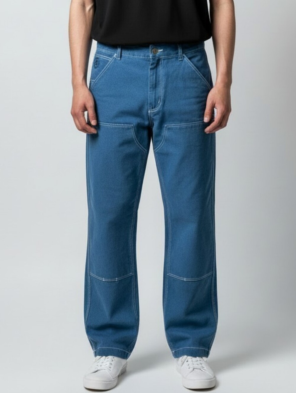 Quasi Work Chino Pants, French Blue